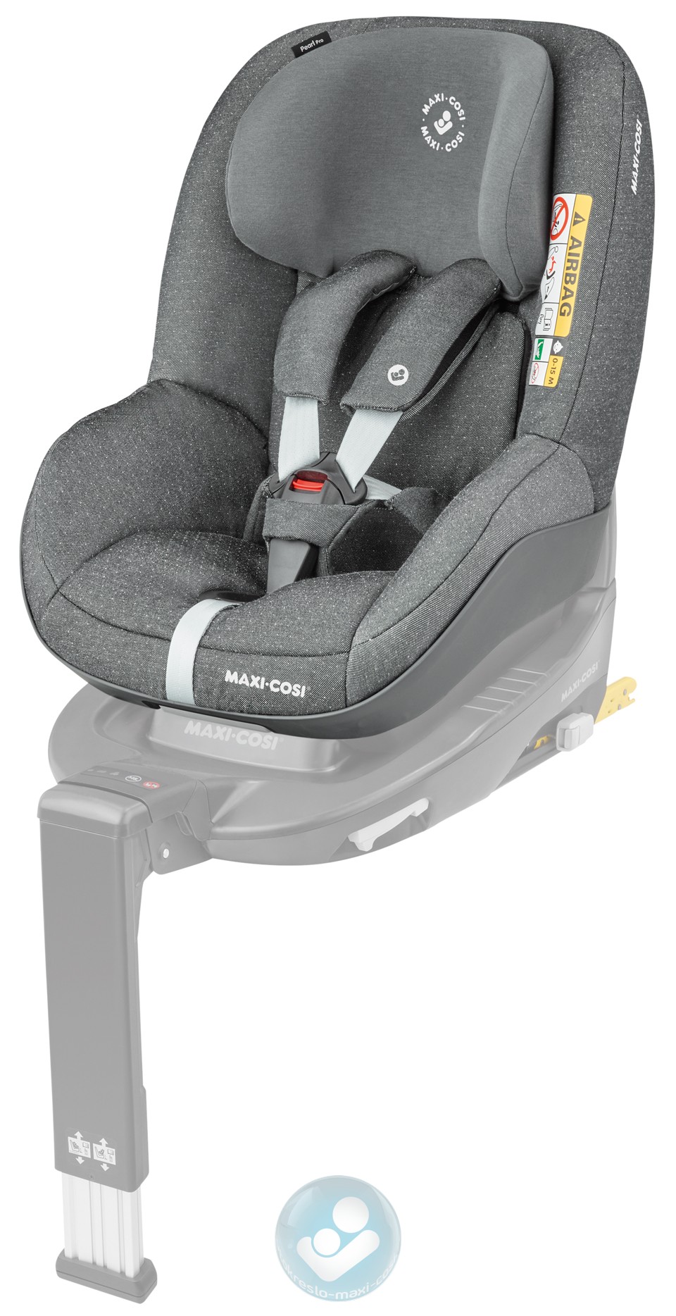 Детское автомобильное кресло Maxi-Cosi Pearl Pro i-Size Sparkling Grey