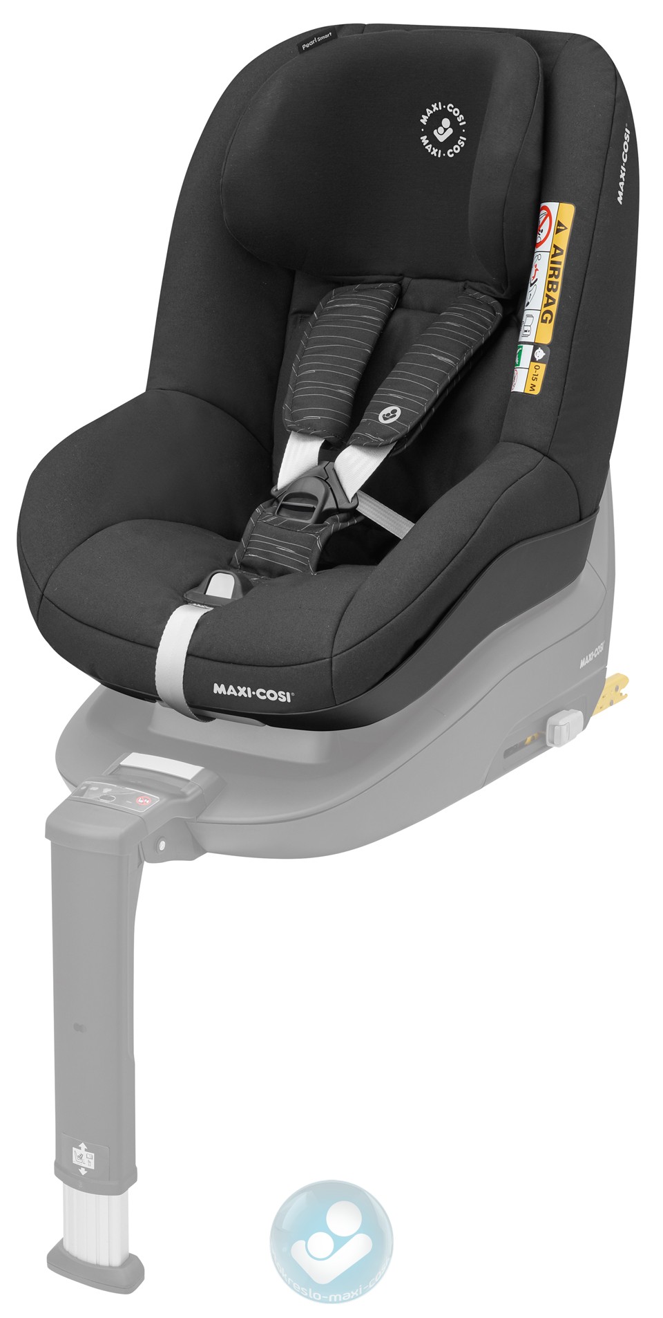 Детское автомобильное кресло Maxi-Cosi Pearl Smart i-Size Scribble Black