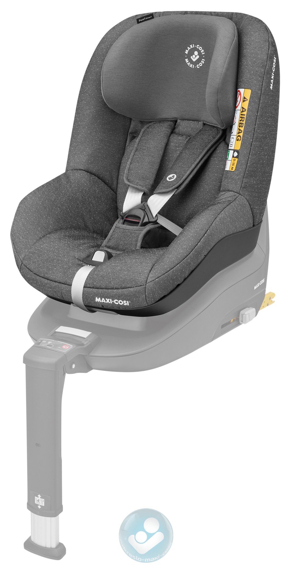 Детское автомобильное кресло Maxi-Cosi Pearl Smart i-Size Sparkling Grey